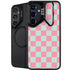 Watermelon Checkered Galaxy S25 Kickstand Case